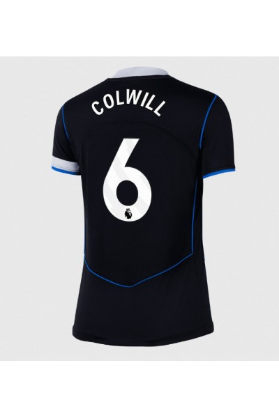 Chelsea Levi Colwill #6 Jalkapallovaatteet Naisten Kolmaspaita 2025-26 Lyhythihainen Chelsea Levi Colwill #6 Jalkapallovaatteet Naisten Kolmaspaita 2025-26 Lyhythihainen